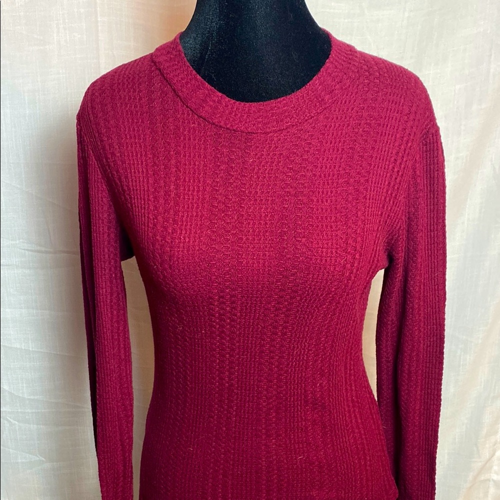 Long Sleeved Ribbed Top